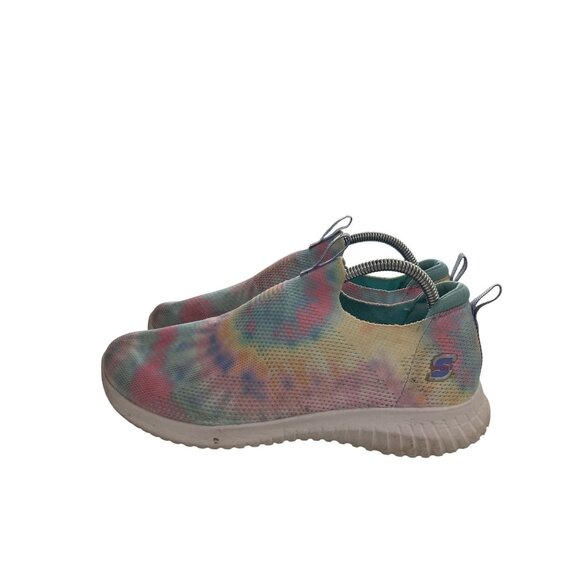 Skechers Women's Size 5 Tie-Dye Textile EVA Sole Sport Knit Slip-On Sneakers - Picture 3 of 8